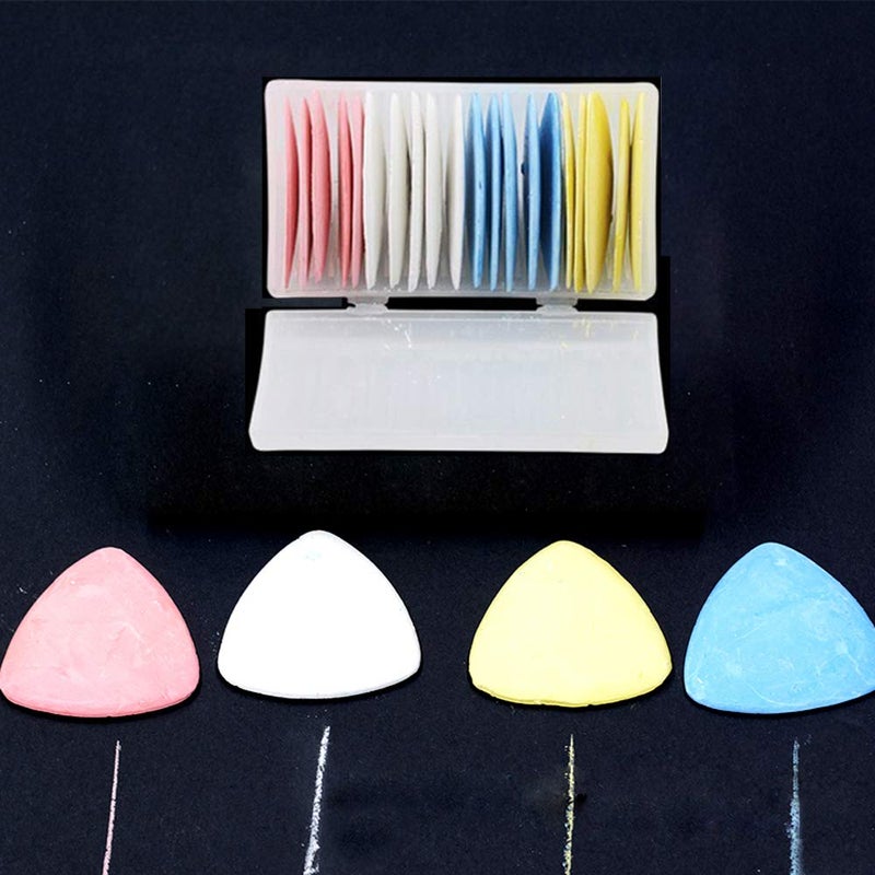 Lohas Select Professional Tailors Chalk Triangle Tailor's Fabric Marker Chalk - Sewing Notions & Accessories?20 Pack - Image 2